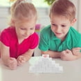 thumbnail image 4 of 65pcs Mahjong Flag Pattern Tile Push Game White Tiles National World Flags Country Circle Flag Symbols Collection Family Fun And Relaxation, 4 of 9