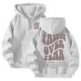 thumbnail image 2 of HAYIMI Women Letter Print Hooded Zip Up Sweatshirt Streetwear Loose Fit Hoodie Long Sleeve Oversized Fashionable Tops, 2 of 5