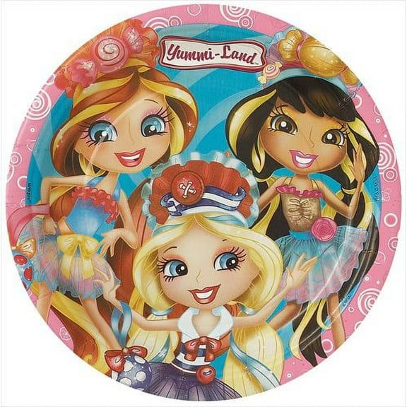 Yummi-Land Large Paper Plates (8ct)