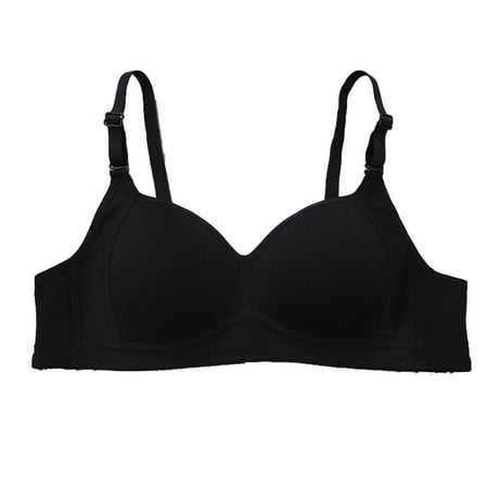 Yuzhih Women s Wireless Push up Bras Support Cotton Everyday Bras Wirefree Full Coverage Breathable Soft Bra