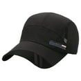 thumbnail image 2 of Tittly Sun Hats Beach Hats Summer Baseball Cap Quick Drying Mesh Back Sun Visor Sports Cap Riding Running Fishing Outdoor Wide Brim Hats Hats for Women Black One Size, 2 of 4