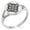 Silver, variant on Stainless Steel Celtic Cross Rune Knot Minimalist Oval Top Polished Statement Signet Ring