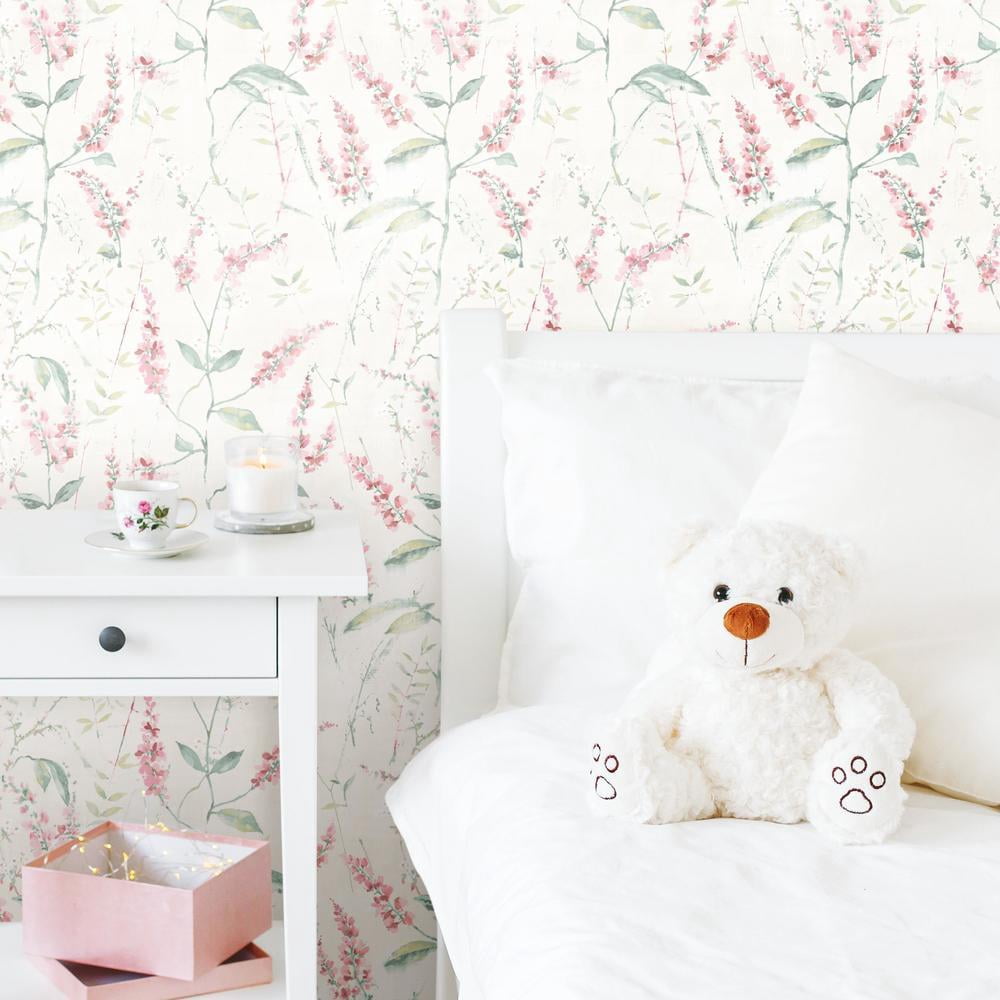 Floral Sprig Peel and Stick Wallpaper