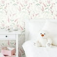 thumbnail image 6 of Floral Sprig Peel and Stick Wallpaper, 6 of 16