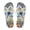 Boho Flower Dragonfly, variant on Women's Galaxy Butterfly Print Flip Flop Anti Slip Lightweight Comfortable Thong Sandals Quick Dry Fashion Slip On Flats Slippers for Beach Vacation