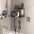 thumbnail image 2 of Soporte para Secador de Pelo, Fácil de Instalar, Montaje en Pared, Organizador de Baño Sin Taladros para Secadores Eléctricos., 2 of 5
