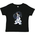 thumbnail image 3 of Inktastic Tri Color King Charles Spaniel Boys or Girls Toddler T-Shirt, 3 of 5