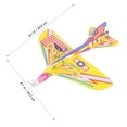 thumbnail image 3 of STRANDCHIC Foam Flying Gliders 12Pcs Assorted Color for Kids Cultivate Sense of Direction, 3 of 4