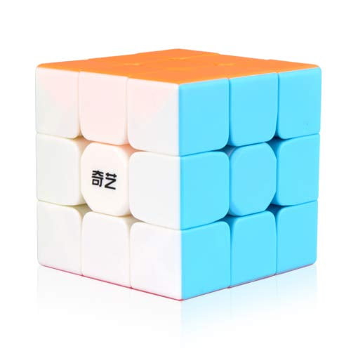 Qiyi 3x3 Pyraminx Pyramid Magic Cube Twist Puzzle Contest Speed Fancy Toys White 