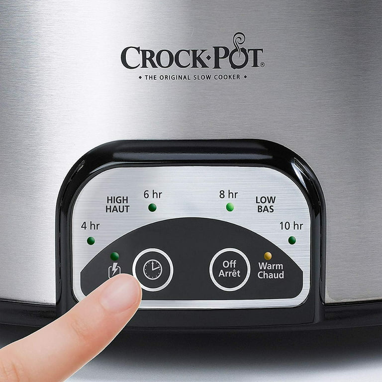 Crock-Pot 4 Quart Stainless Steel Cook & Carry Programmable Slow Cooker  with Lid, 1 Piece - QFC