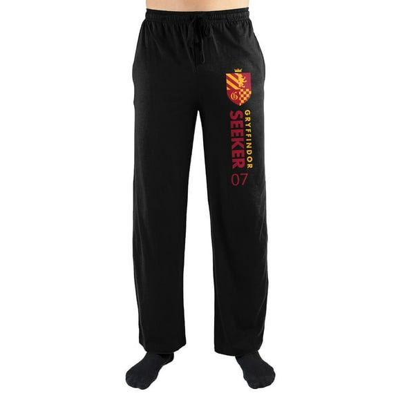Harry Potter Gryffindor Seeker Sleep Pajama Pants-Medium
