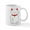 White, variant on CafePress - White Lucky Cat Left Arm Raised Mug - 11 oz Ceramic Mug - Novelty Coffee Tea Cup
