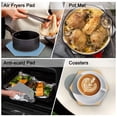 thumbnail image 7 of 4 Pack Silicone Trivet Mats, Hexagon Silicone Pad Hot Pad Pan Protectors Table Protector Heat Resistant Mat, Purple, 7 of 7