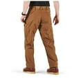thumbnail image 5 of 5.11 Work Gear Men's Taclite Pro Performance Pants, Cargo Pockets, Action Waistband, Battle Brown, 38W x 36L, Style 74273ABR, 5 of 7