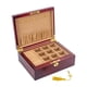 thumbnail image 1 of Joyero de madera, expositor de joyas con organizador de joyas de madera, caja de baratijas Estilo B, 1 of 9