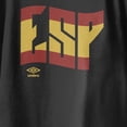 thumbnail image 3 of Umbro Kids Spain Wavy Logo T Shirt (Black, XS-XL), 3 of 4