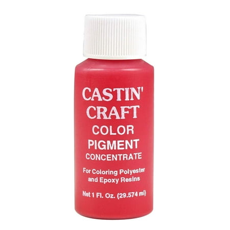CASTIN CRAFT Casting Epoxy Resin Opaque Red Pigment Dye 1 Oz