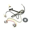 thumbnail image 1 of Toystoory Kit de arnés de cableado de guitarra eléctrica con interruptor, herramientas de reparación de palanca, accesorios de plata, Accesorios para instrumentos musicales, 1 of 6