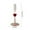A, variant on Valentine's Day Glass Tall Heart Candlestick - Heart-Shaped Candle Holder for Home and Wedding, Romantic Candlelight Dinner Prop and Table Centerpiece