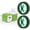 Green, variant on 2 Pack Type C Charging Block with 6FT Charging Cable, Charger Block Wall Adapter Plug Brick Phone Chargers Compatible with iPhone, Samsung, Android Phones, Purple & Blue