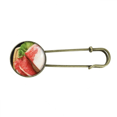 thumbnail image 1 of Lamb Leg Raw Meat Food Texture Retro Metal Brooch Pin Clip Jewelry, 1 of 3