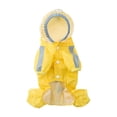 thumbnail image 1 of Chubasquero con capucha perfecl para perros impermeable a prueba de viento con diseño SG, 1 of 8