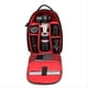 thumbnail image 4 of SLR Camera Bag Digital Lens Outdoor Photography Backpack Red, 4 of 5