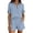 shorts set 68#Blue, variant on Shorts Sets for Women 2 Piece Summer Short Sleeve Button Down Solid Color Shirt and Shorts Casual Business Beach Outfit Outfit Sets