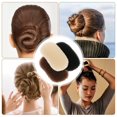 thumbnail image 4 of HLONK 3 Pcs Breathable Hair Clip Crimper Tool Volume Bump Inserts up Snap Clips Pad Base Styling Curlers Bride Miss, 4 of 6