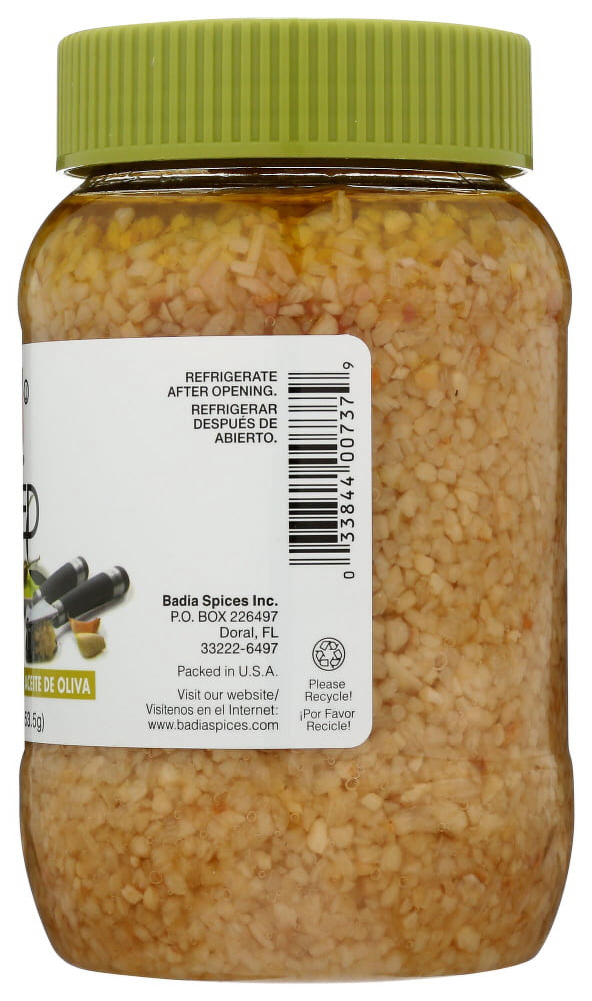 Badia Garlic Minced In Oil 16 OZ (Pack of 12)