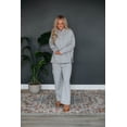 thumbnail image 5 of Do Not Disturb Cargo Lounge Pants - Heather Grey, 5 of 5