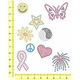 thumbnail image 4 of Magnetic Rhinestone Template(s) - VARIETY - Two Color Designs, 4 of 4