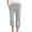 Mint Green, variant on fartey Capri Pants for Women Cotton Linen Autumn Lounge Print Trousers with Drawstring Pockets Elastic Waist Baggy Trousers