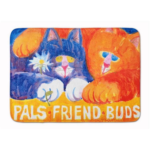 Carolines Treasures 6029RUG Chats Copains Copains Lavable en Machine Mémoire Tapis de Mousse