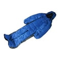 thumbnail image 2 of Youkk Premium Full Body Wearable Sleeping Bag with Zippers for Unmatched Outdoor Comfort Blue Grey M, 2 of 6