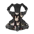 thumbnail image 4 of Lsque Flowe Rooster Dog Harness, No-Pull Pet Harness with 2 Leash Clips, Adjustable Soft Padded Dog Vest with Easy Control Handle for Large Dogs-Medium, 4 of 9