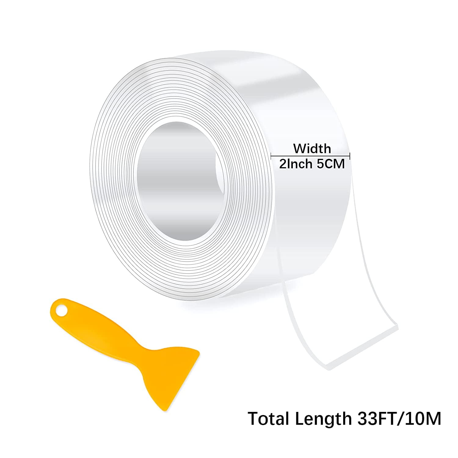 Buy 2 Packs Caulk Strip Caulk Tape, 10.5FT x 1.5IN Self Adhesive