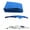 3BOW 61 -72 W Blue, variant on Waterproof Canvas Boat Cover For boats pontoon boat deck boat fishing boat