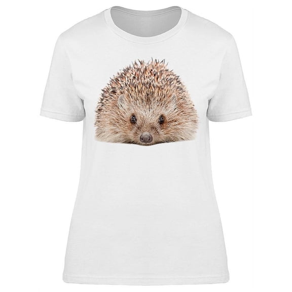 Adorable Hedgehog T-Shirt Women -Image by Shutterstock, Female XX-Large