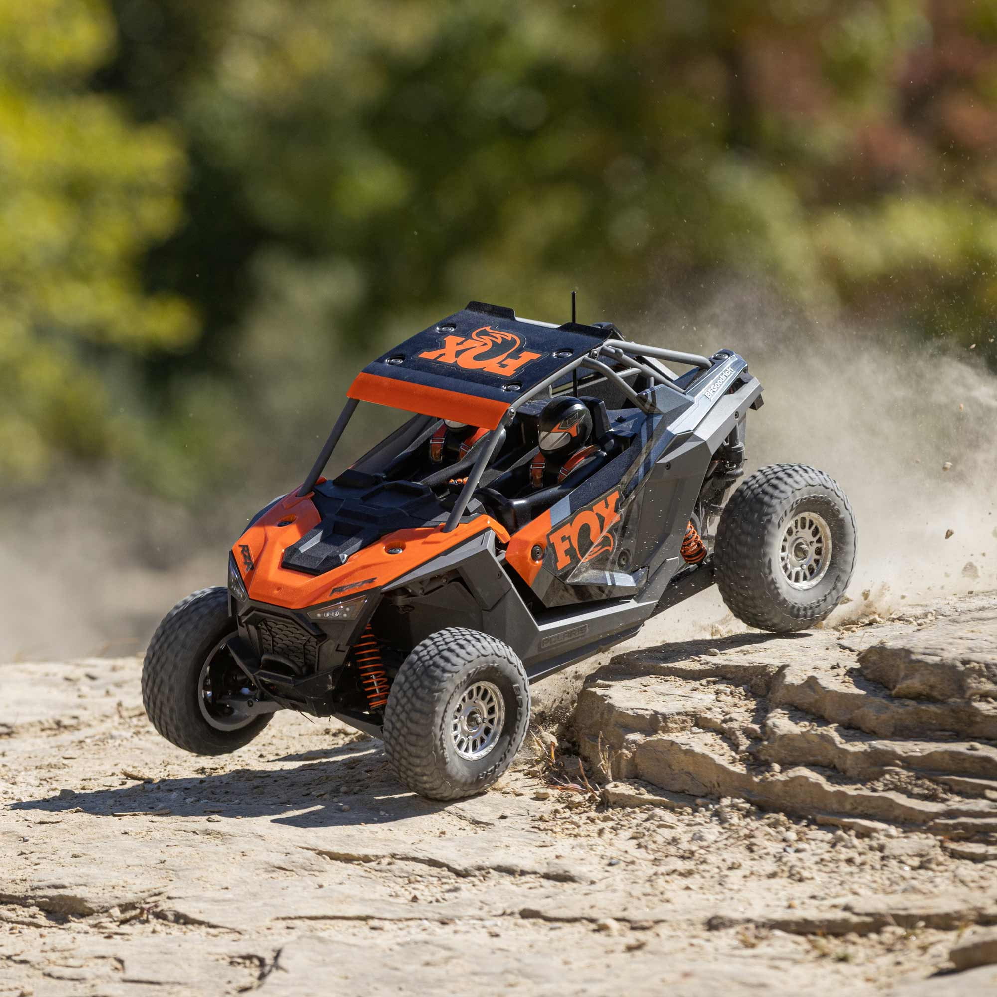 Losi RC Truck 1/10 RZR Rey 4 Wheel Drive Brushless Ready-To-Run Battery and Charger Not Included FOX LOS03029T2 Trucks Electric RTR Other Trucks Electric RTR Other