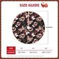 thumbnail image 2 of Fotbe Butterflies1 Pattern Christmas Tree Skirt, Tree Skirts Plush Christmas Decorations, Christmas Tree Skirts Xmas Decorations Holiday Party Decor-48", 2 of 6