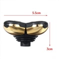 thumbnail image 2 of Cabezales de Cuchilla de Afeitar Universales en Dorado con Corte Giratorio 4D de 5 Repuestos, 2 of 7