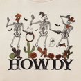 thumbnail image 6 of Women Howdy Western Cowboy Skeleton Sweatshirt, Retro Halloween Oversized Crewneck Pullover, 6 of 6