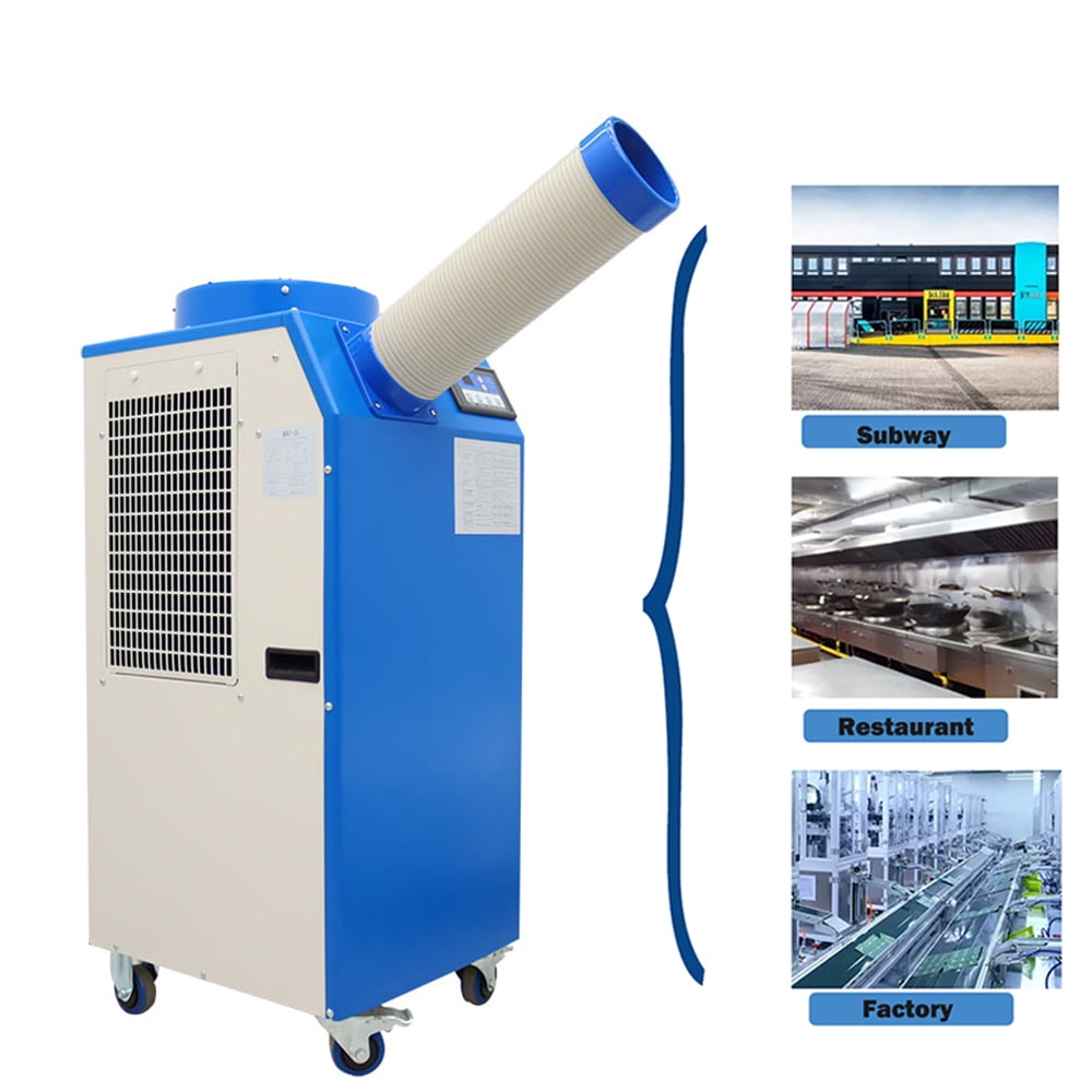 Industrial Air Conditioner Portable Spot Cooler Single Tube 11900Btu/h 220V
