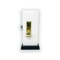 thumbnail image 3 of Mortise Keyed Lockset - Left Hand - Polished Brass US3 Finish - 2-3/4" Backset - 2 SC1 Keys - Wide Faceplate, Hex Latch, 3 of 6