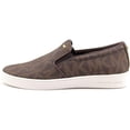 thumbnail image 4 of Michael Kors Womens Keaton Leather Low Top Slip On Fashion Sneakers, 4 of 4