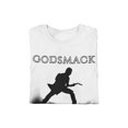 thumbnail image 3 of Godsmack - Lean In Sillouhete Jumbo Print Unisex T-Shirt - White - Small, 3 of 6