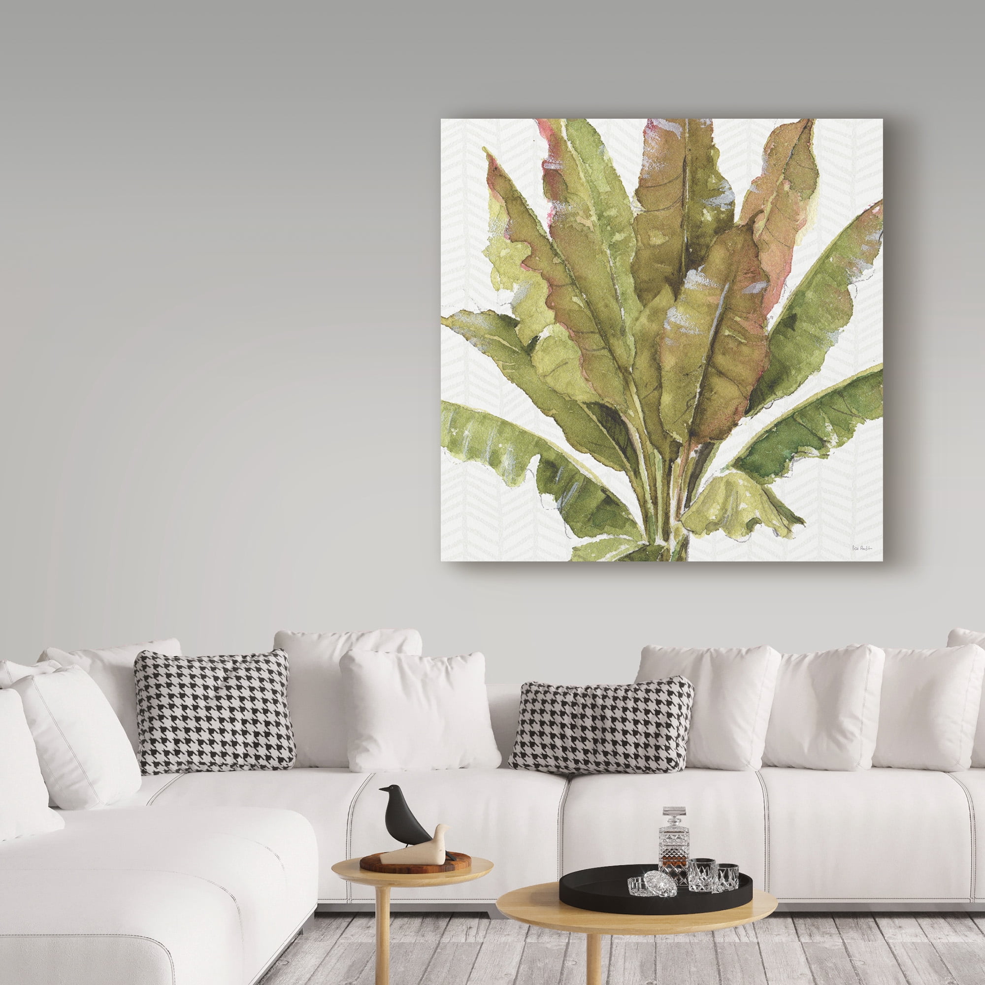 Trademark Fine Art 'Mixed Greens VII' Canvas Art by Lisa Audit