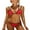 Red, variant on Sociala High Cut Bikini Sets for Womens Triangle Bikini Tops Halter Two Piece Bath Suit