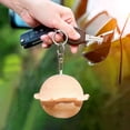 thumbnail image 5 of Solar System Planet Plush Keychain Pendant, Realistic Celestial Body Bag Charm, Soft Stuffed Space Decor Accessory for Backpacks & Keys, 5 of 6